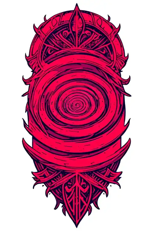 Witcher Signs In A Spiral Pattern