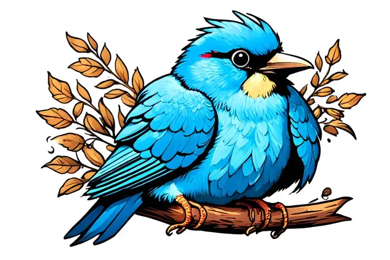 Bird Looking Through