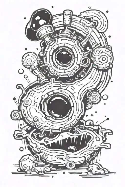 Black Hole That Sucks Skin