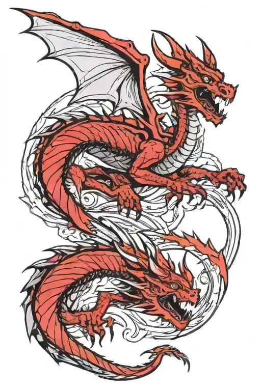 Red Dragon And Reaper