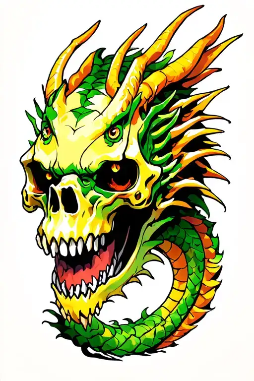 Neo Dragon Skull