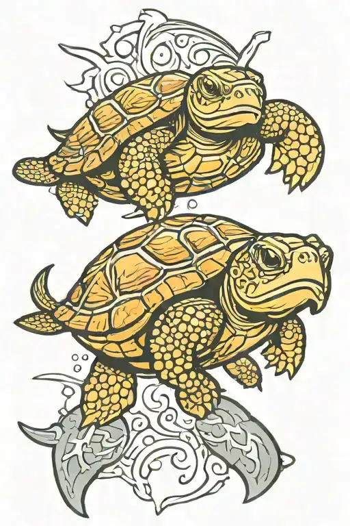 Loggerhead Turtle Coming At You