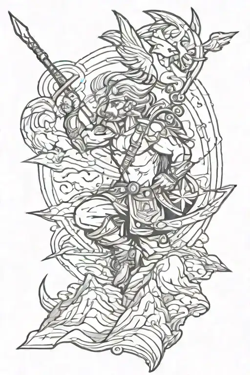 Mountain And Sagittarius