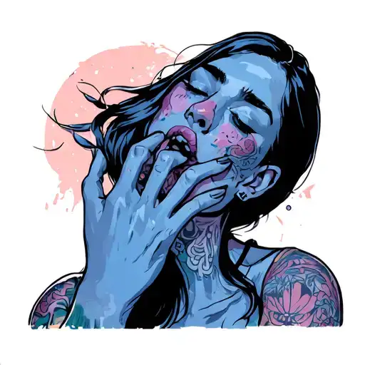 Lesbian Hand Choking