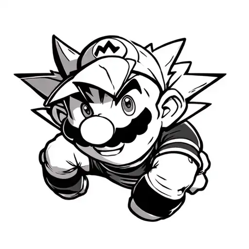 Super Mario Dragon Ball Z