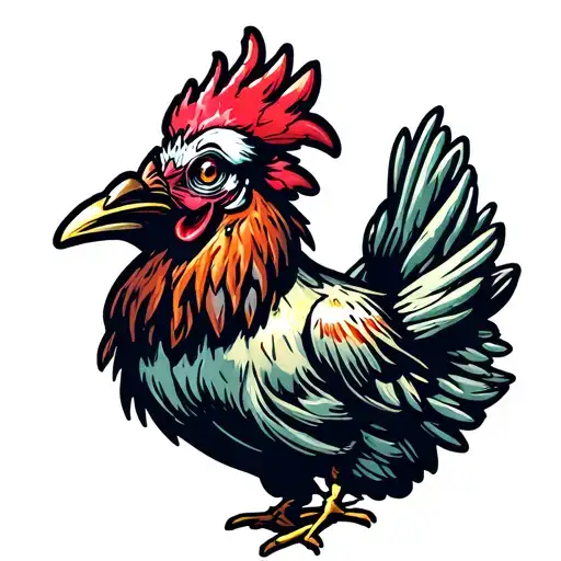 Dark Humor Themed Chicken Wings