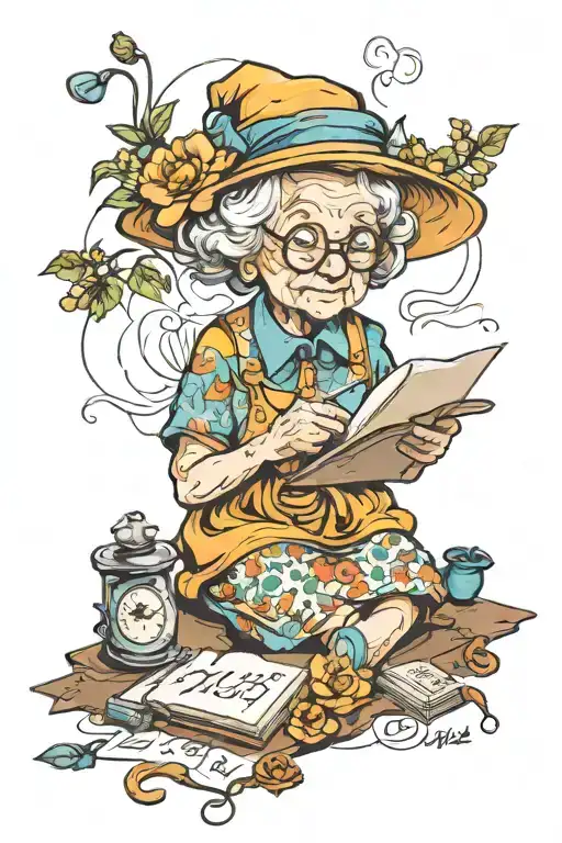 Love Grandma Writing