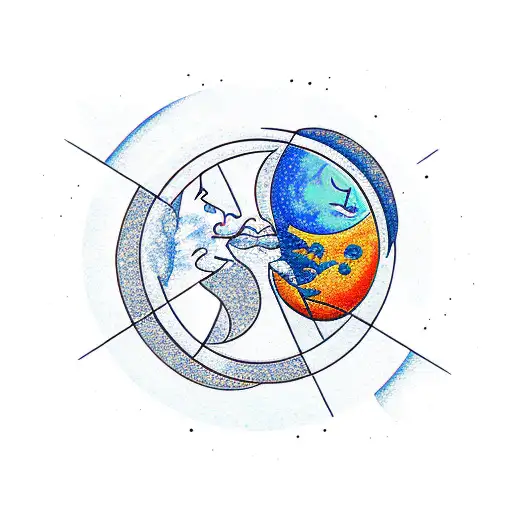 Sun And Moon Interlocking