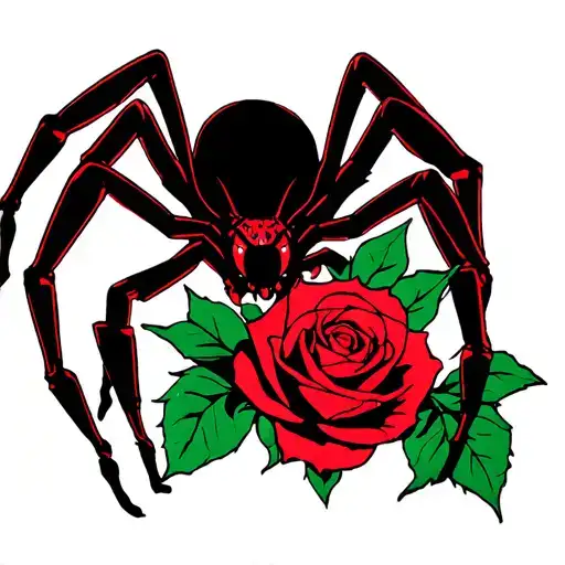 Spider And Rose
