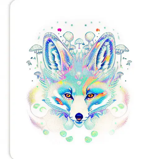 Mushrooms Psychedelic Fox