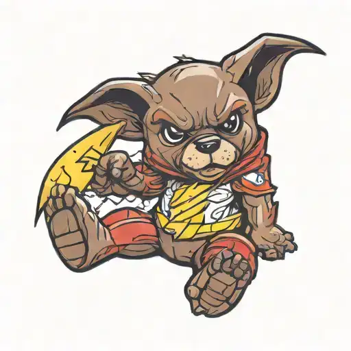 Teddy Bear Dressed As The Flash