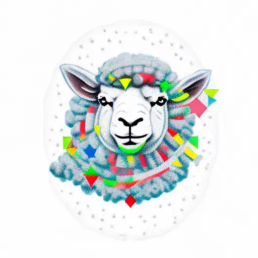 Sheep With Star