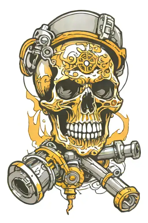 Skull And Piston
