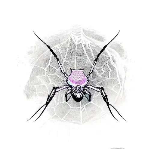 Broken Scythe With Spider Webs