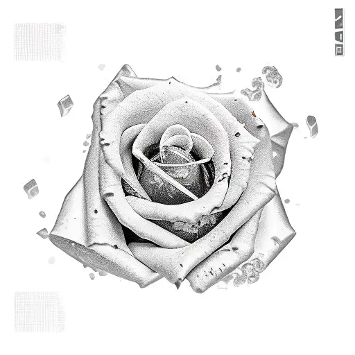 Ankh Symbol With Roses