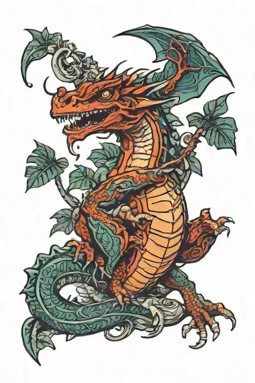 Monstera Mushroom Dragon