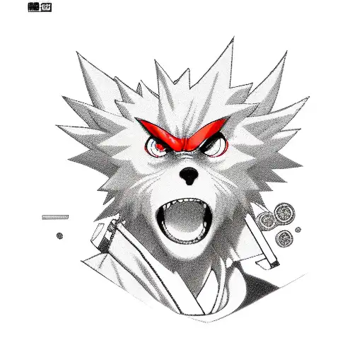 Naruto Anime Red And Black