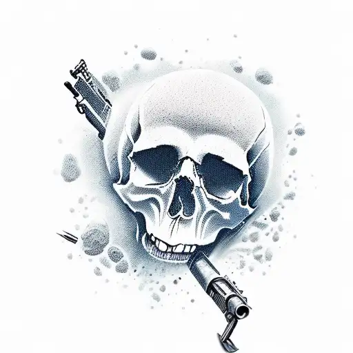 Skull And Guns