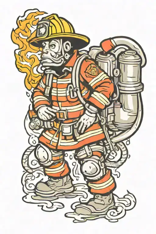 Old School Firefighter