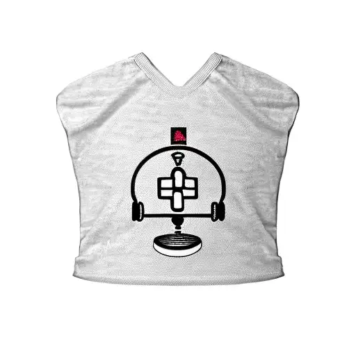 A Nurse's Cap With Musical Symbols And Coffee Beans