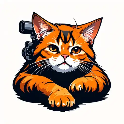 Tactical Orange Cat