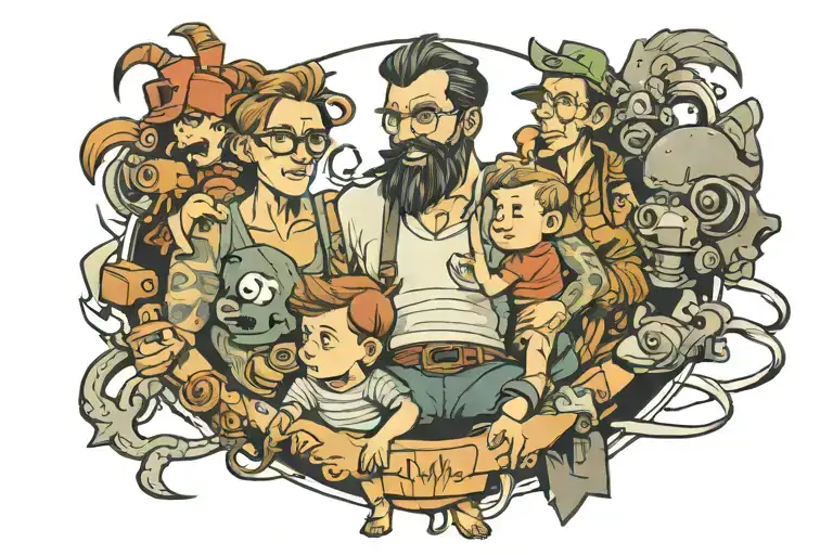 Father Figure Family Son