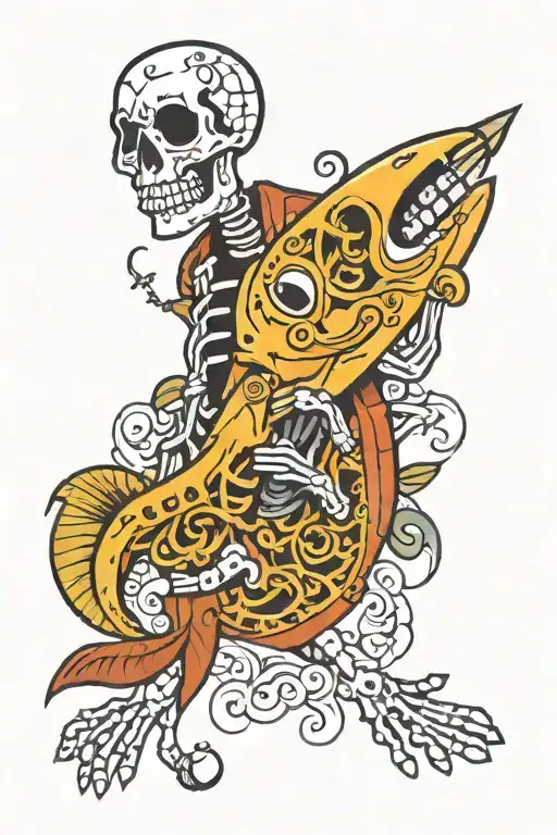 Brooke Trout Skeleton Mexican