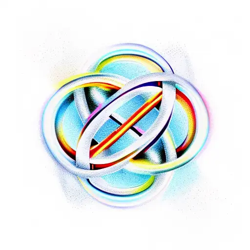 Infinity Symbol Made With Magic Spell