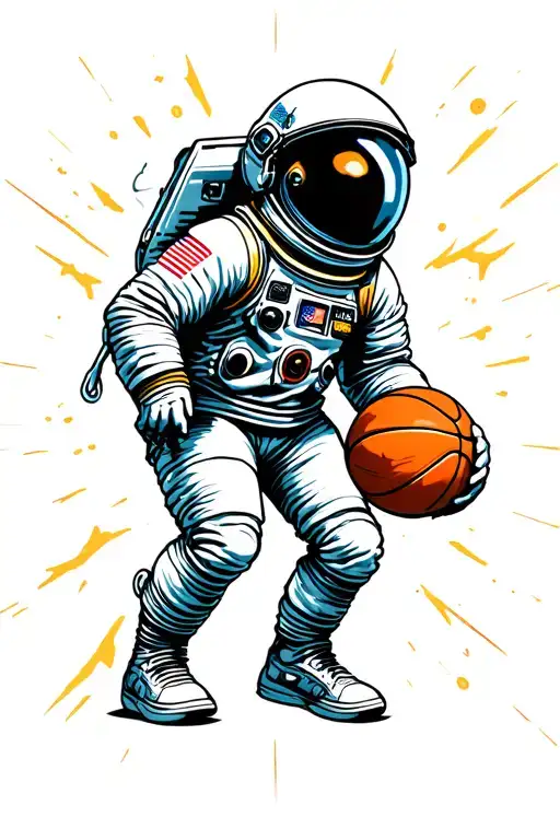 Astronaut Basketball