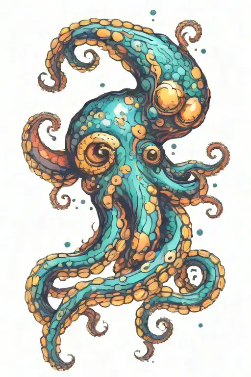 An Octopus In Color Made Of Galaxies