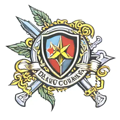 Bravo Company Military Logo