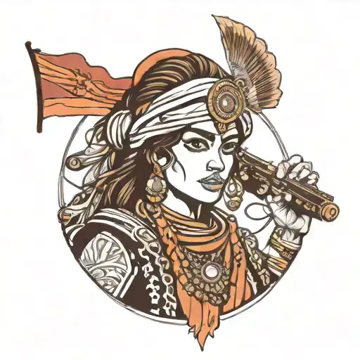 Kurdish Warrior Women Eye