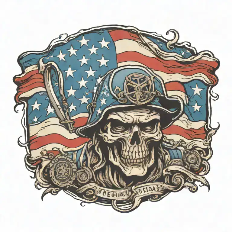 American Flag Veteran