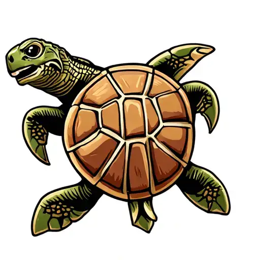 Sea Turtle Pirate Anchor