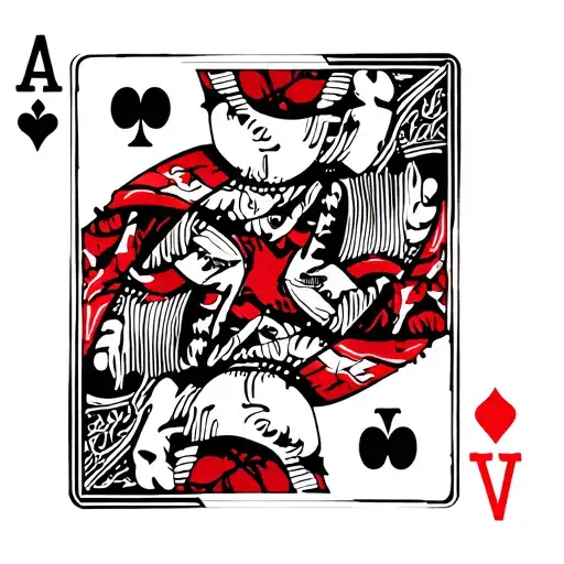 Ace Of Hearts Playing Card