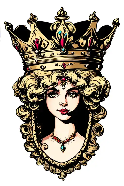 4 Queens Crown On Its