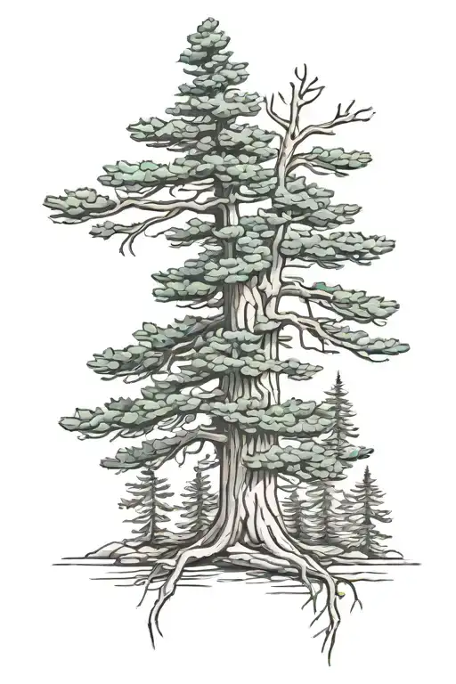 Maine Pine Tree