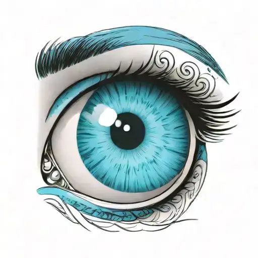 Blue Childs Eye Curiosity