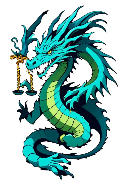 Libra And Dragon