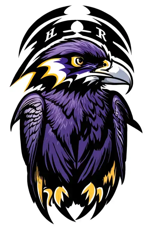 Baltimore Ravens With The Names Gina Riley Michael Nicholas