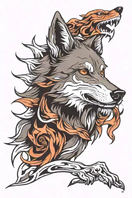 Wolf Full Sleeve
