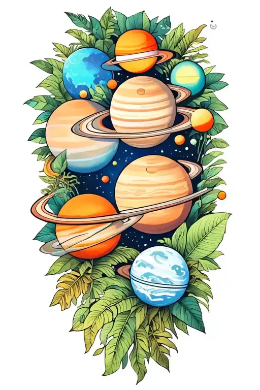 Solar System Jungle And Spirituality