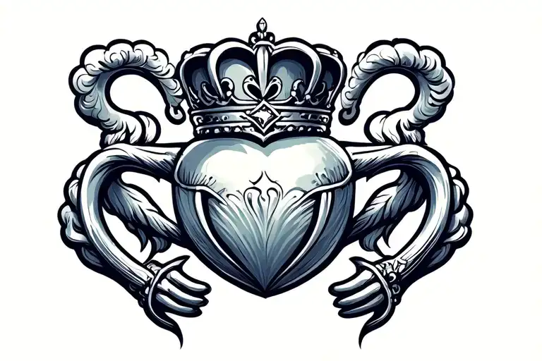 Whimsical Claddagh