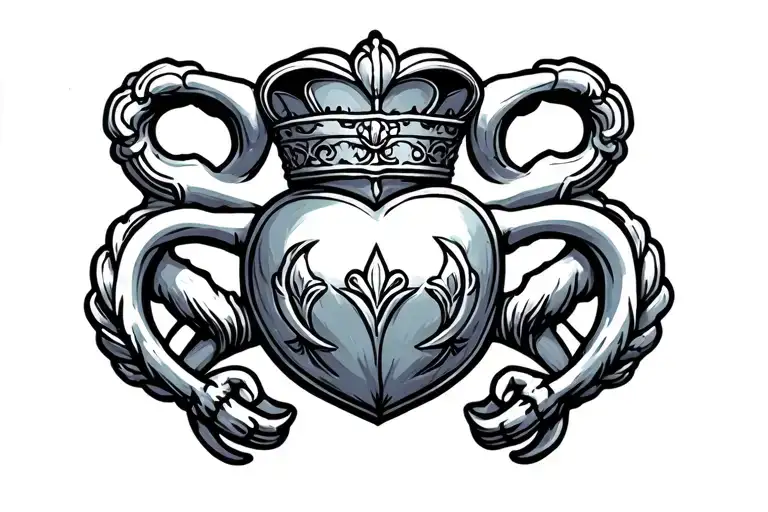Whimsical Claddagh