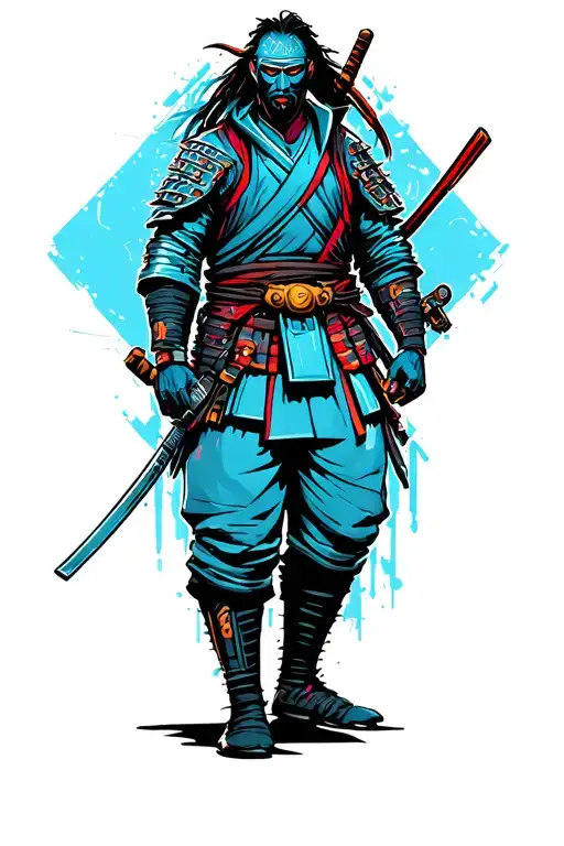 Cyberpunk Samurai