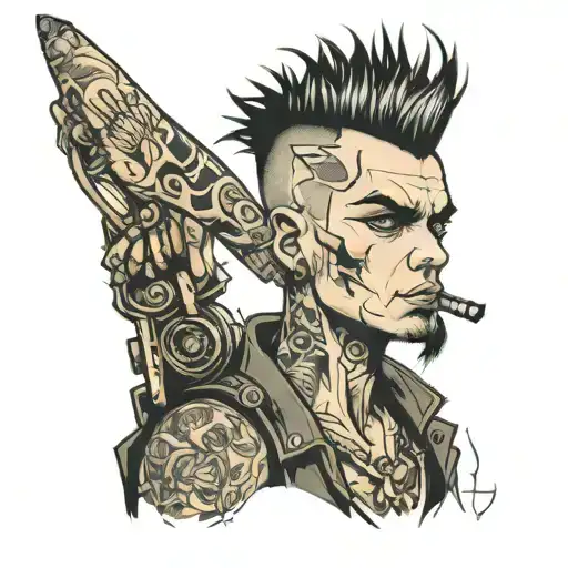 Male Punk Portrait