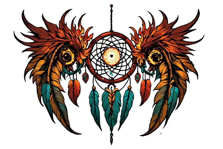 Dreamcatcher Pheinox Rising From The Ashes