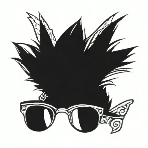 Pineapple Wearing Glasses