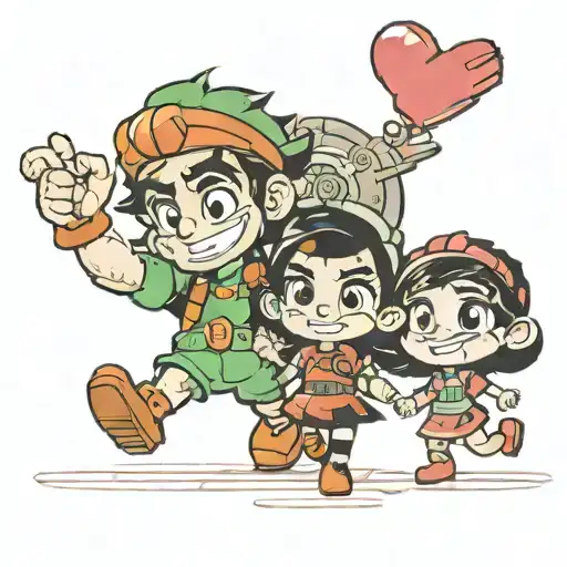 Wrexk Ot Ralph And Vanellope