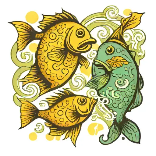 Two Lost Souls Swimming In A Fish